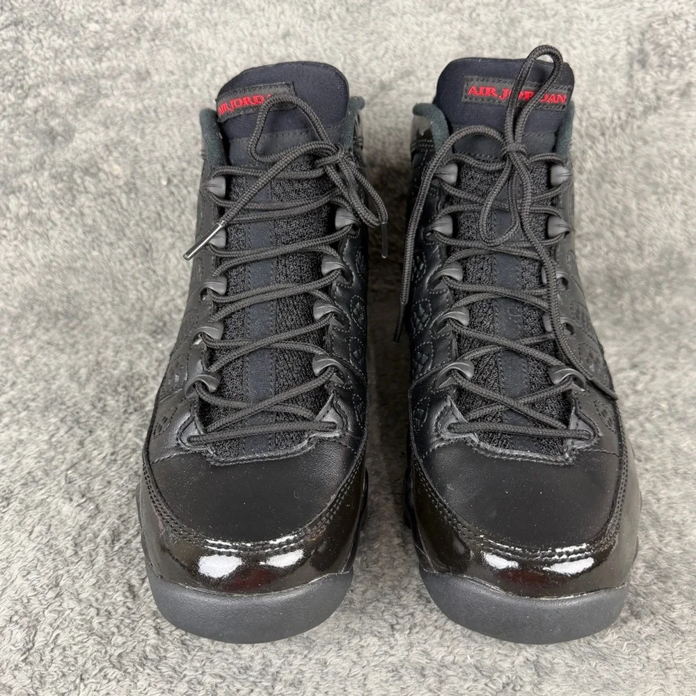 Air Jordan Retro 9 Bred Size 7Y Black/University Red - Picture 5 of 9